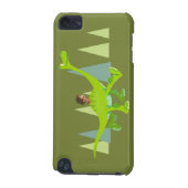 Drawing of Spot Riding Arlo iPod Touch (5th Generation) Cover (Back)