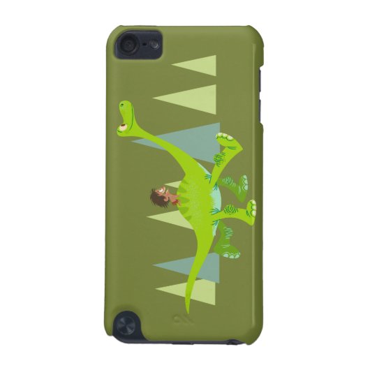 Drawing of Spot Riding Arlo iPod Touch (5th Generation) Cover (Back)