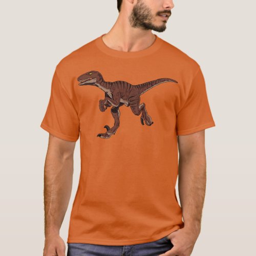 Drawing of the Velociraptor T_Shirt