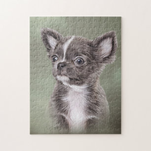 Drawing Puppy Chihuahua Jigsaw Puzzle