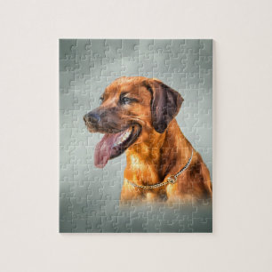 Drawing Rhodesian Ridgeback Jigsaw Puzzle
