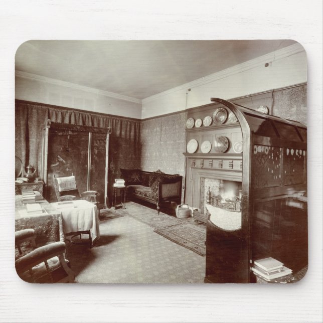 Drawing room, Kelmscott House, London, 1896 (photo Mouse Pad (Front)