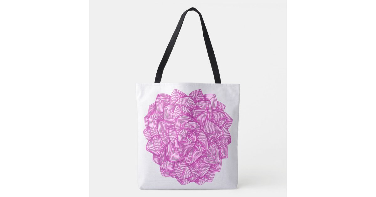 Drawing Simple Colorful Handmade Illustration Tote Bag Zazzle Com