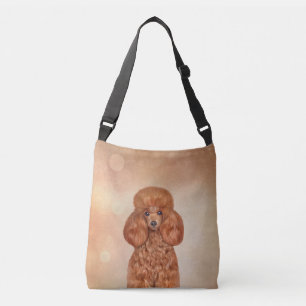 Drawing Toy poodle Crossbody Bag