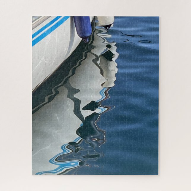 Drawing waves jigsaw puzzle (Vertical)