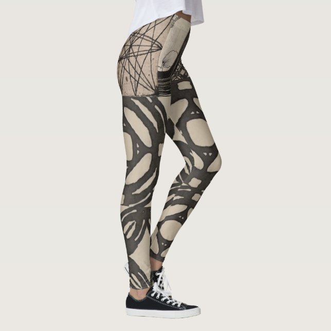drawings and paintings leggings (Right)