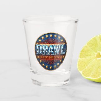 Drawl Shot Glass