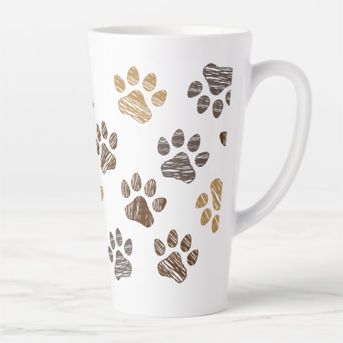 Drawn dogs cats leg Dogs cat legs Latte Mug