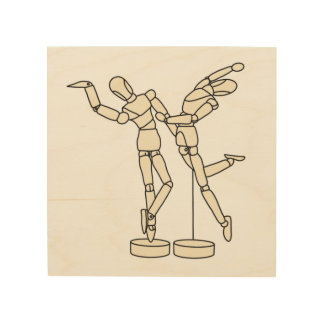 Drawn to You Wood Wall Art