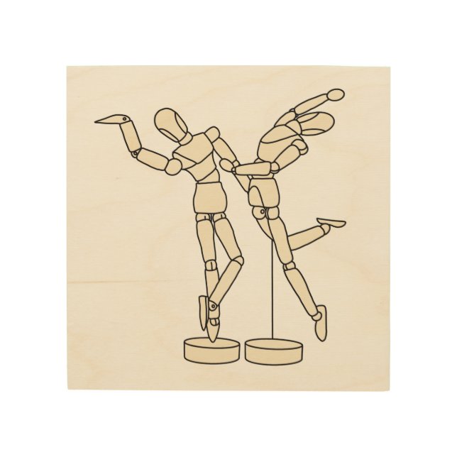 Drawn to You Wood Wall Art (Front)