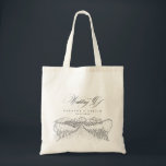 Drawn Vineyard Winery Napa Valley Wedding Favor Tote Bag<br><div class="desc">Celebrate your Napa Valley vineyard wedding with this charming wedding favor tote bag, featuring a hand-drawn winery sketch and rustic script. Perfect for welcoming guests to your wine country celebration in Napa, Tuscany, or Provence, this elegant bag is ideal for wedding favors, welcome kits, or bridesmaid gifts. A practical keepsake...</div>