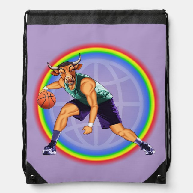 Drawstring Backpack (Front)