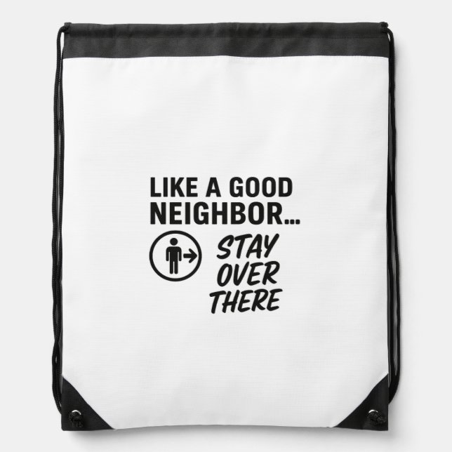 Drawstring Backpack (Front)