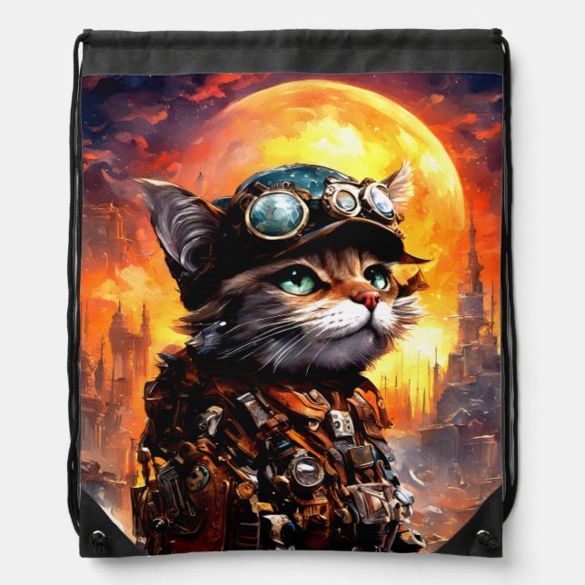 Drawstring Backpack (Front)