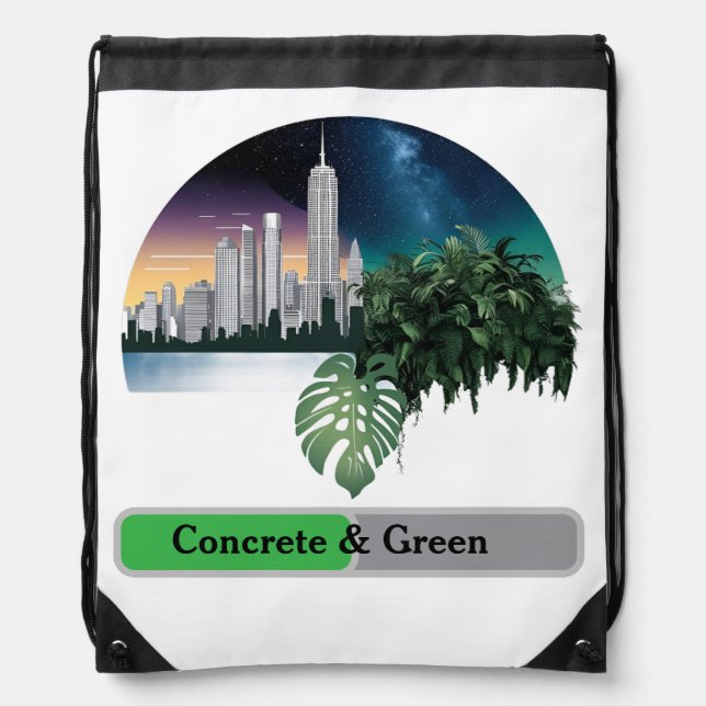 Drawstring Backpack (Front)