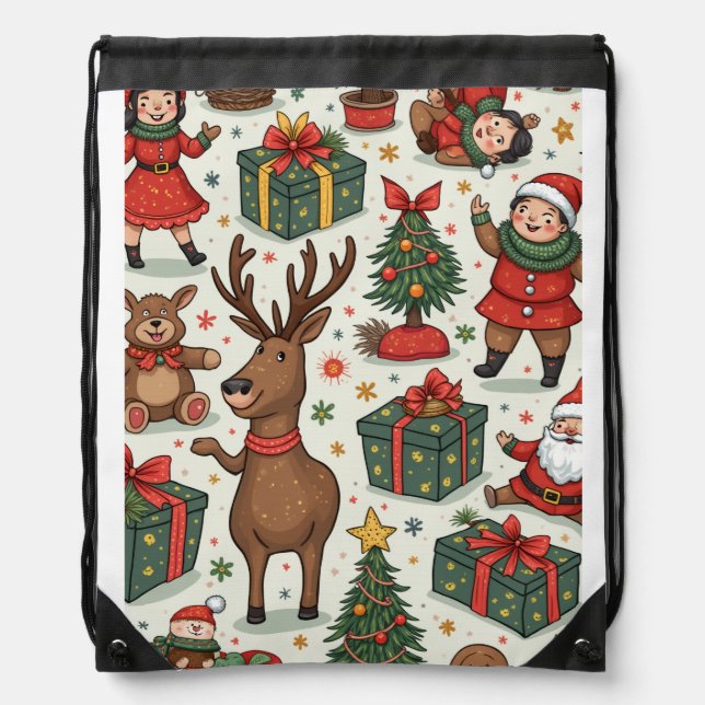 Drawstring Backpack (Front)