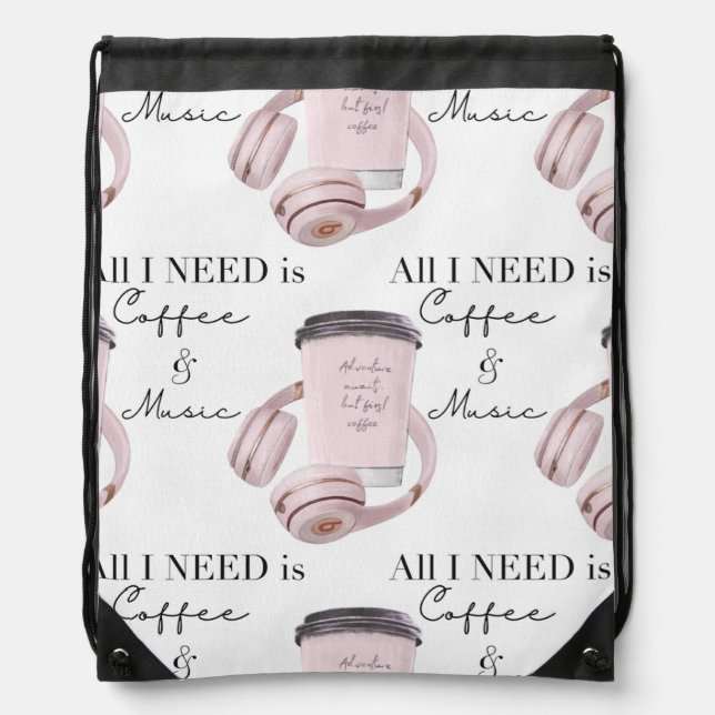 Drawstring Backpack (Front)