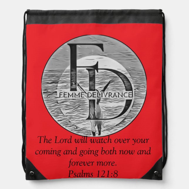 Drawstring Backpack (Front)