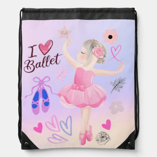 Drawstring Backpack (Front)