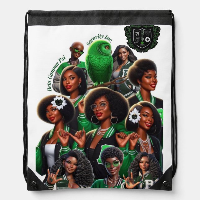 Drawstring backpack (Front)