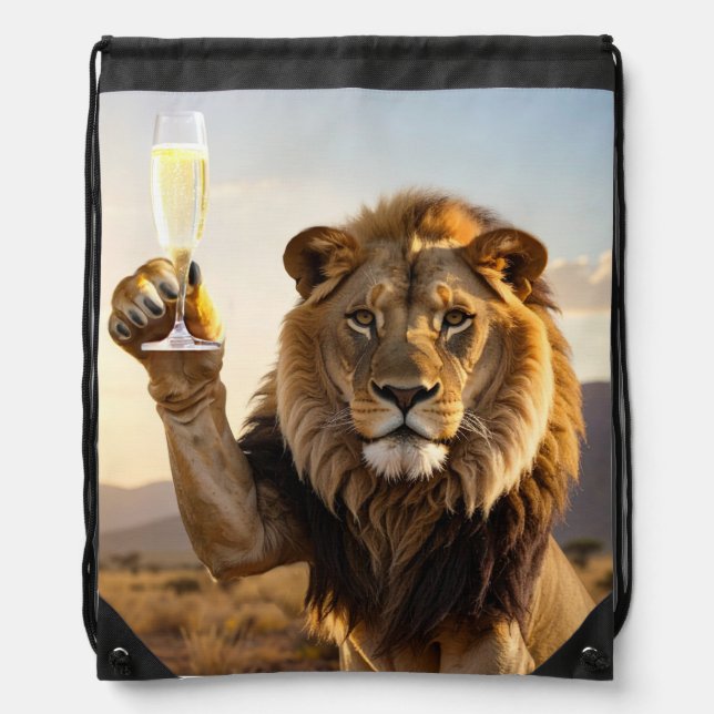 Drawstring Backpack (Front)
