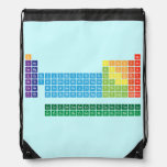 periodic  table  of  elements  Drawstring Backpack