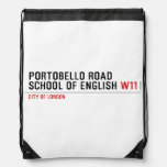 PORTOBELLO ROAD SCHOOL OF ENGLISH  Drawstring Backpack
