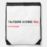 Talfourd avenue  Drawstring Backpack