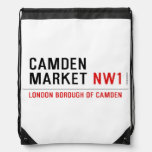 Camden market  Drawstring Backpack
