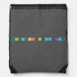 Elements In My Name  Drawstring Backpack