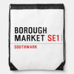 Borough Market  Drawstring Backpack