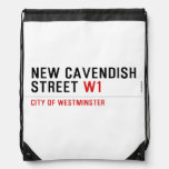 New Cavendish  Street  Drawstring Backpack