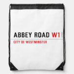 Abbey Road  Drawstring Backpack
