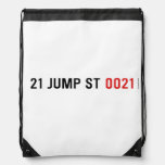 21 JUMP ST  Drawstring Backpack