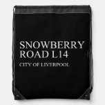 SNOWBERRY ROaD  Drawstring Backpack