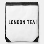 london tea  Drawstring Backpack