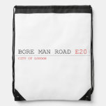 bore man road  Drawstring Backpack