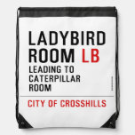 Ladybird  Room  Drawstring Backpack