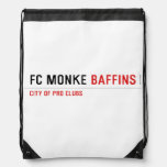 FC Monke  Drawstring Backpack