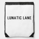 Lunatic Lane   Drawstring Backpack