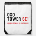 oxo tower  Drawstring Backpack