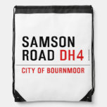 SAMSON  ROAD  Drawstring Backpack