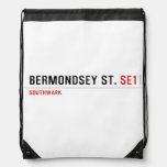 Bermondsey St.  Drawstring Backpack