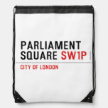 parliament square  Drawstring Backpack