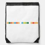 Periodic Table Search  Drawstring Backpack