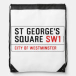 St George's  Square  Drawstring Backpack