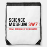 science museum  Drawstring Backpack