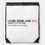Living room lane  Drawstring Backpack