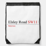 Elsley Road  Drawstring Backpack
