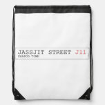 Jassjit Street  Drawstring Backpack